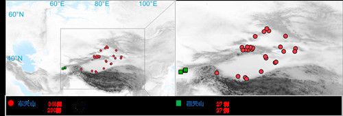 项目获取的天山东西部古人群的线粒体与核基因组分布图。 天博·（中国）|官方网站供图